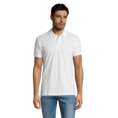 PRIME MEN POLO 200GR in White