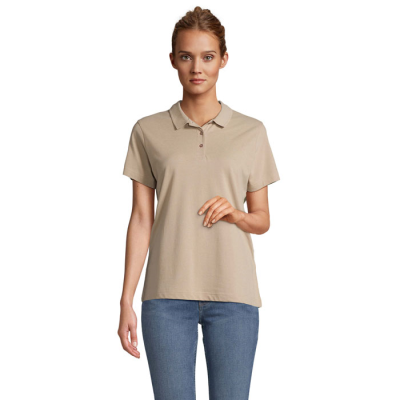 PULSE LADIES POLO in Brown