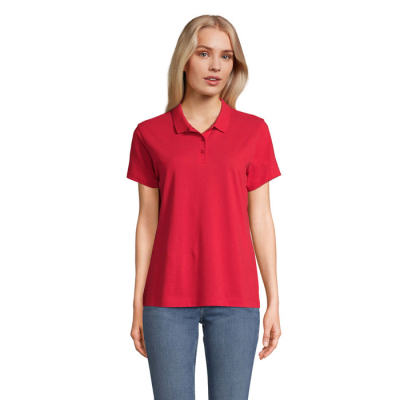 PULSE LADIES POLO in Red