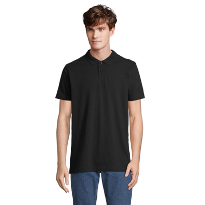 PULSE UNISEX POLO in Black