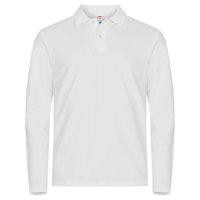 STRETCH PREMIUM LONG SLEEVE POLO SHIRT