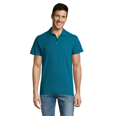 SUMMER II MEN POLO 170G in Blue