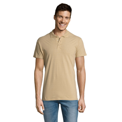SUMMER II MEN POLO 170G in Brown