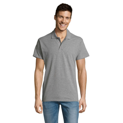 SUMMER II MEN POLO 170G in Grey