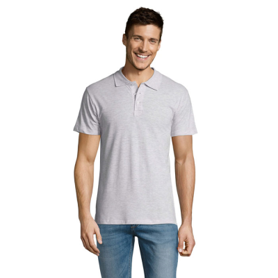 SUMMER II MEN POLO 170G in Grey