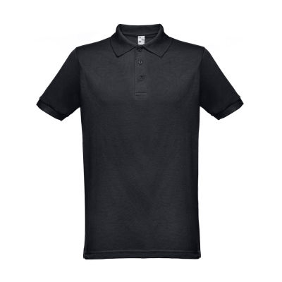 THC BERLIN 3XL MENS POLO SHIRT in Black