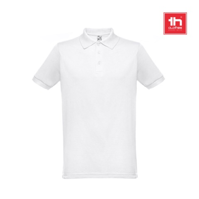 THC BERLIN WH MENS SHORT-SLEEVED POLO SHIRT WHITE