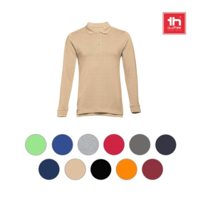THC BERN 3XL MENS LONG SLEEVE POLO SHIRT