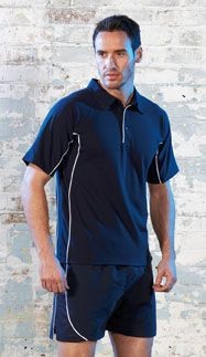 TOMBO TEAMWEAR PIQUE POLO SHIRT