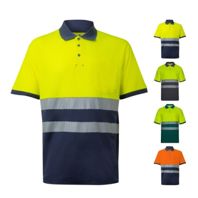 VL ACHELOUS TWO-TONE PIQUÃ© POLO SHIRT