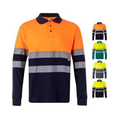 VL PLUTO TWO-TONE PIQUÃ© POLO SHIRT