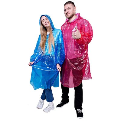 DISPOSABLE ADULT RAINCOAT