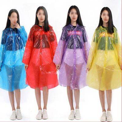DISPOSABLE RAIN PONCHO