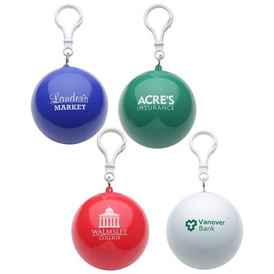 DISPOSABLE RAINY DAY PONCHO BALL