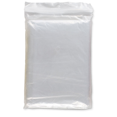 FOLDING RAINCOAT in Polybag in White