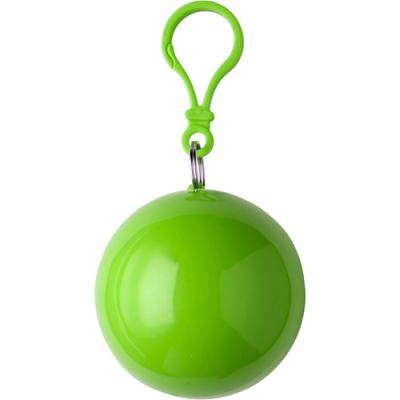 PONCHO in a Plastic Ball in Light Green