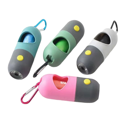 POO BAG DISPENSER with Torch