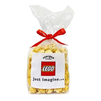 CUBE BLOCK BOTTOM POPCORN BAG