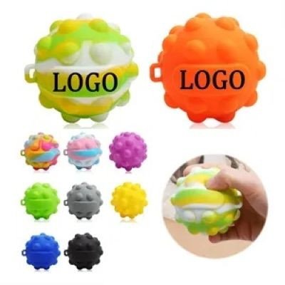 BALL PUSH BUBBLE FIDGET TOYS - PROMOTIONAL CORPORATE GIFT