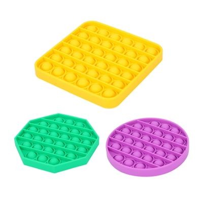 BUBBLE POP FIDGET SENSORY TOYS SILICONE STRESS RELIEVER CHILDRENS - PROMOTIONAL CORPORATE GIFT