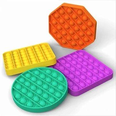 CUSTOM SHAPE POP IT FIDGET TOY GRADIENT FULL COLOUR - PROMOTIONAL CORPORATE GIFT
