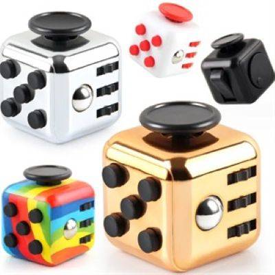 FIDGET CUBE STRESS ANXIETY PRESSURE RELIEVING TOY FOR ADULT