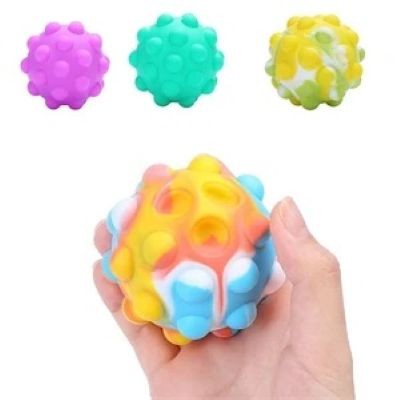 PUSH BUBBLE FIDGET STRESS BALL