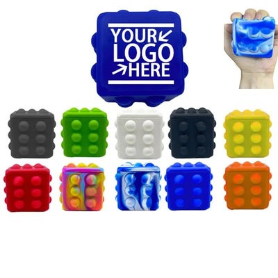 SILICONE BUBBLE FUN STRESS RELIEF BALL