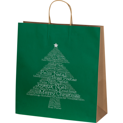 CHRISTMAS BAG LARGE in Green