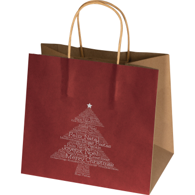 CHRISTMAS BAG SMALL in Burgundy