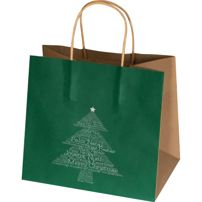CHRISTMAS BAG SMALL in Green
