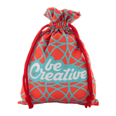 CUSTOM GIFT BAG, MEDIUM in Red