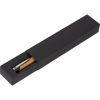 CARDBOARD CARD BOX in Black 