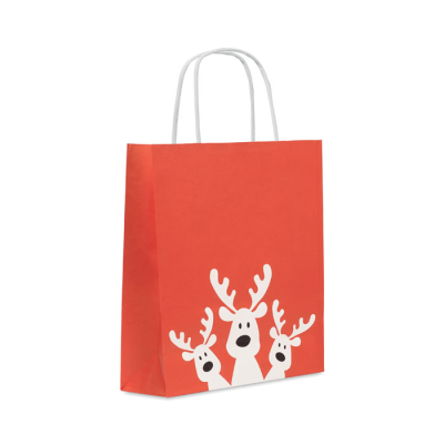 GIFT PAPER BAG SMALL in Red