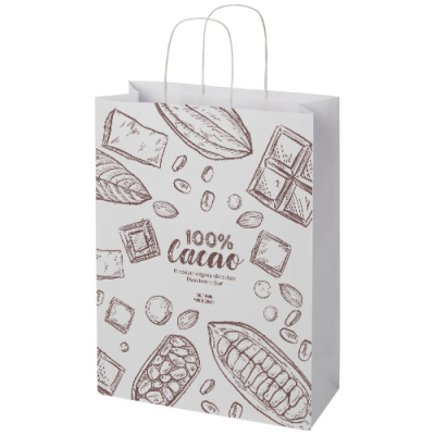 KRAFT 120 G & M2 PAPER BAG with Twisted Handles - 31 x 12 x 41 Cm