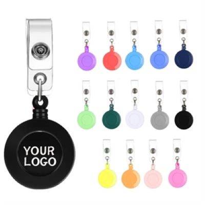 RETRACTABLE REEL NURSE ID NAME CARD BADGE HOLDER