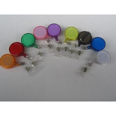 SKI PASS HOLDER PULL REEL- RETRACTABLE