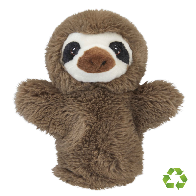 SLOTH PUPPET RECYCLED