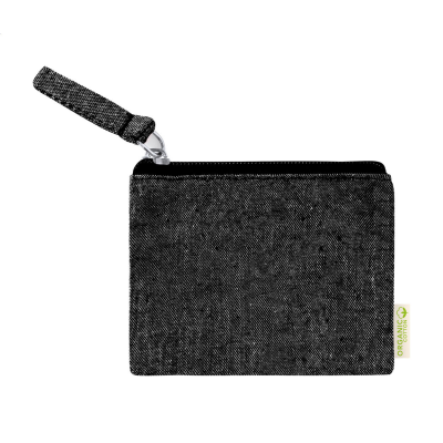 COTTON PURSE in Black