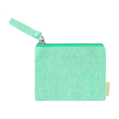 COTTON PURSE in Green