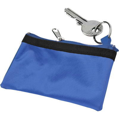 KEY WALLET in Cobalt Blue