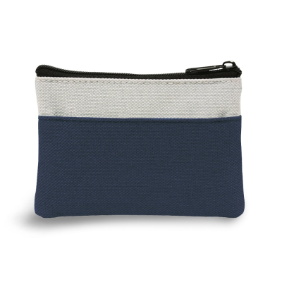 MILLER SMALL MULTIPURPOSE POUCH in 600D in Blue - PROMOTIONAL CORPORATE GIFT