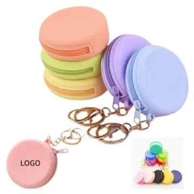 ROUND SILICONE COIN PURSE