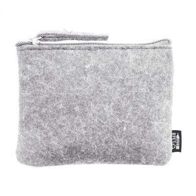RPET FELT PURSE in Grey