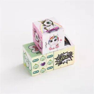 3X3 SPEED CUBE STICKERLESS PUZZLES - PROMOTIONAL CORPORATE GIFT