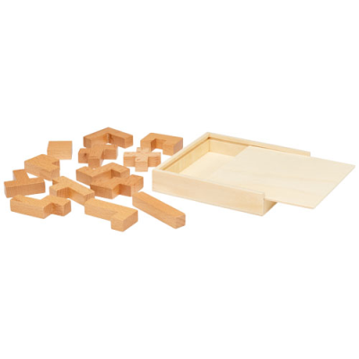 BARK WOOD PUZZLE in Natural