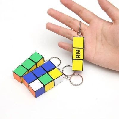 CUTE KEYRING CHAIN CUBE