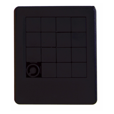 SLIDING PUZZLE GAME in Black