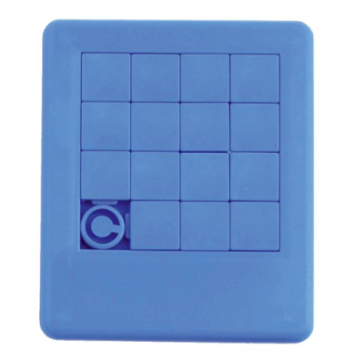 SLIDING PUZZLE GAME in Blue
