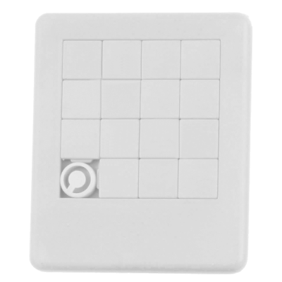 SLIDING PUZZLE GAME in White